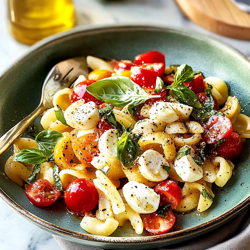Caprese Pasta Salad Recipe