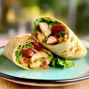 Grilled Chicken Caesar Wraps Recipe