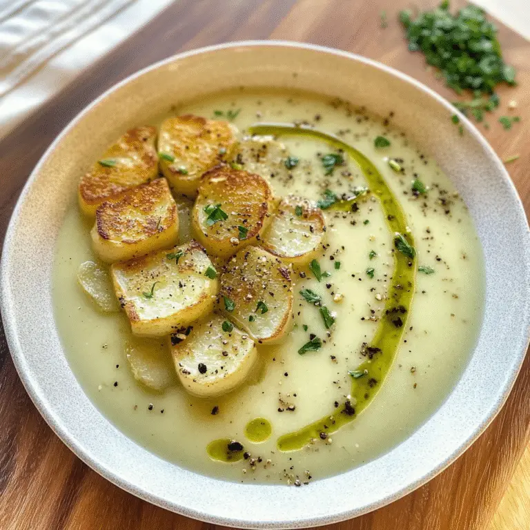 Creamy Leek and Potato Soup