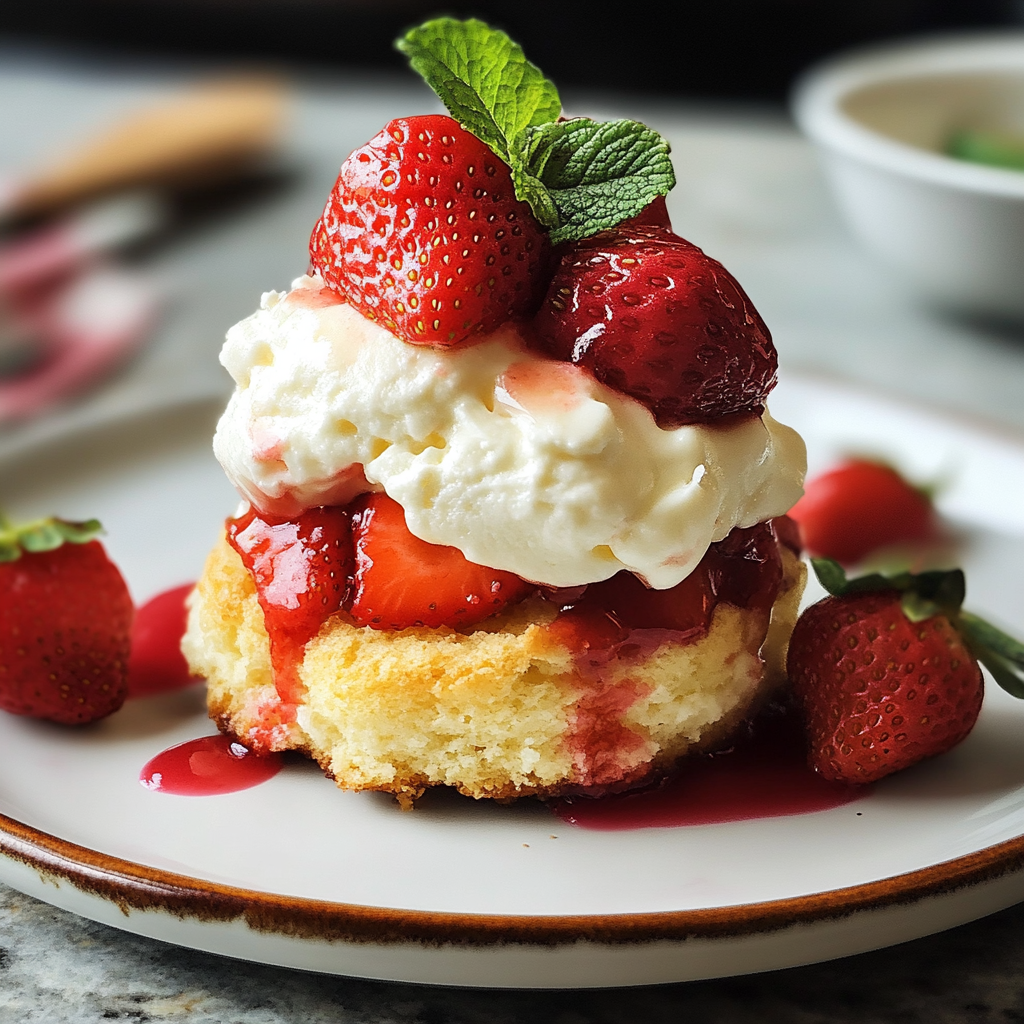 Old Fashioned Strawberry Shortcake Recipe
