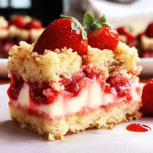 Strawberry Crumb Cake Recipe