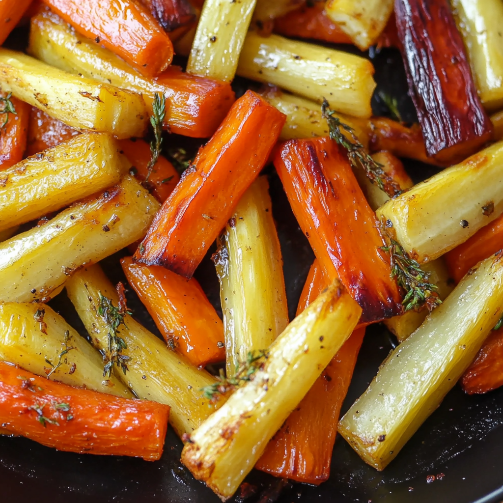 Honey-Glazed Carrots and Parsnips Recipe