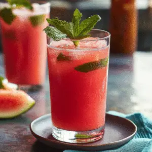 Watermelon Mint Cooler Recipe