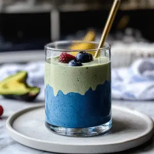 Coconut Blue Spirulina Smoothie Recipe