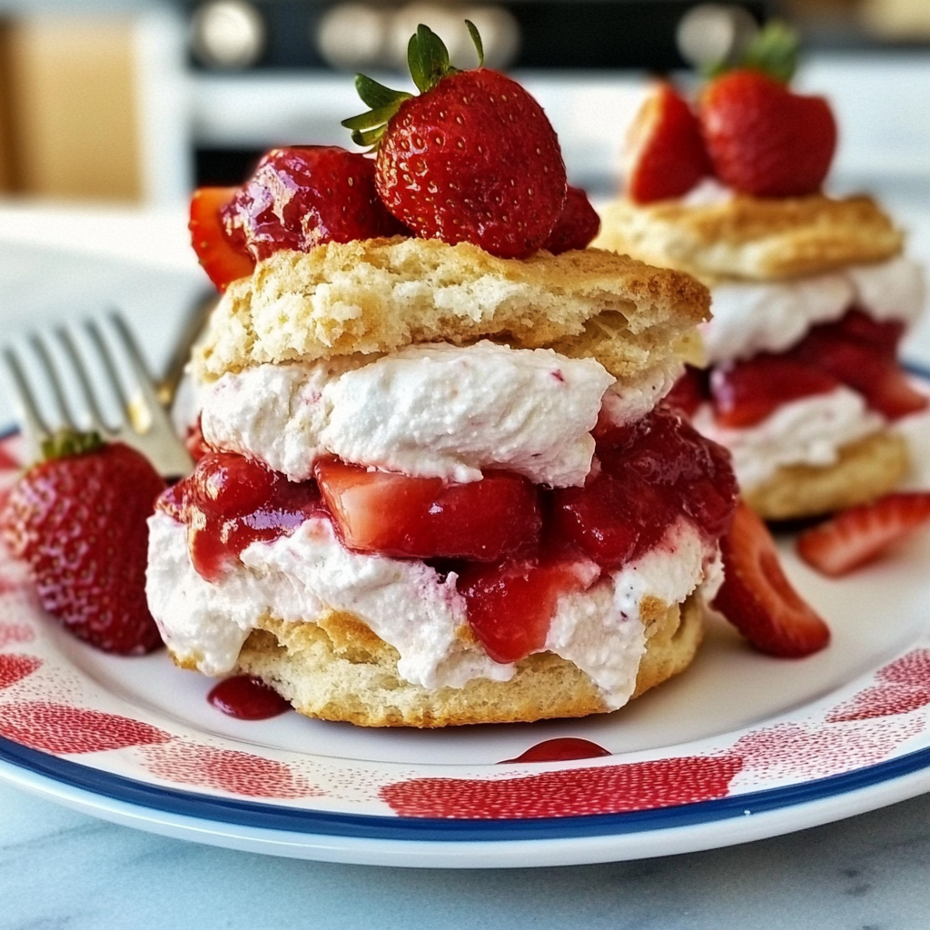 Strawberry Shortcake Ice Cream Sandwiches Recipe