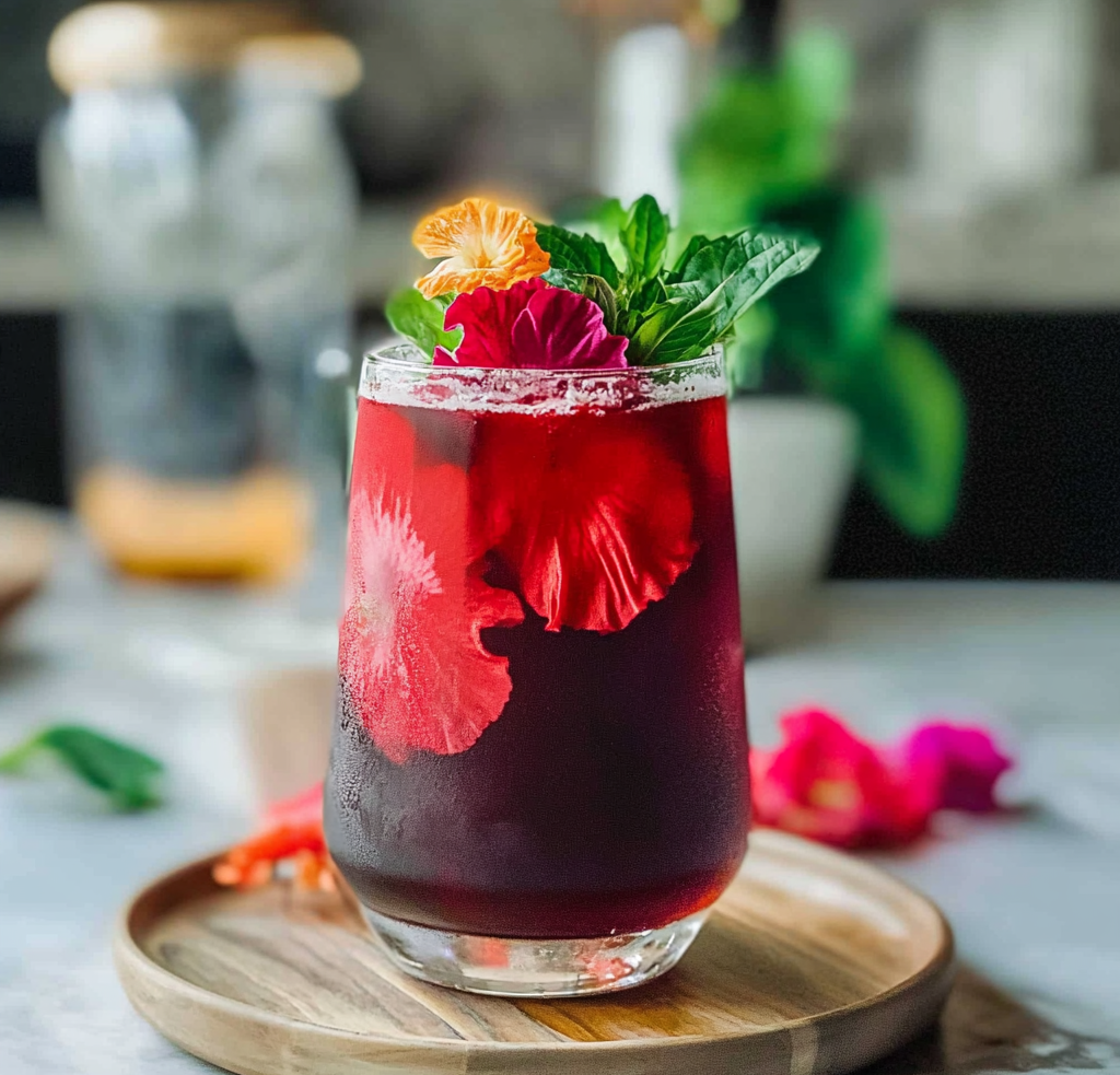 Hibiscus Agua Fresca Recipe