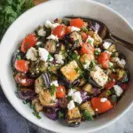 Eggplant Salad with Fresh Herbs Recipe