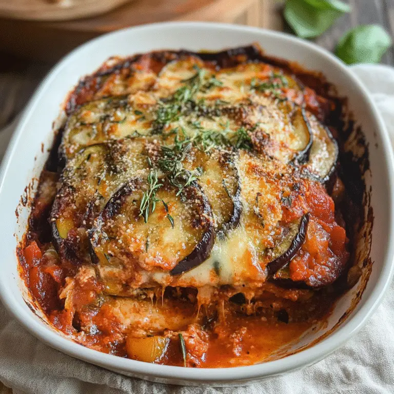 Provençal Eggplant Tomato Gratin Recipe