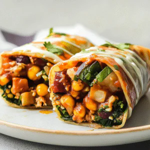 Dairy-Free Thai Chickpea Wraps Recipe