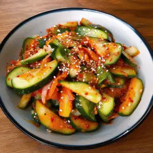 Korean Spicy Cucumber Salad (Oi Muchim) Recipe