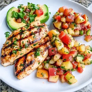 Grilled Chicken with Nectarine Salsa Recipe