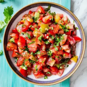 Salsa Recipe with Fresh Tomatoes