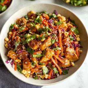 Asian Chicken Crunch Salad Recipe
