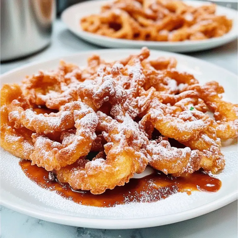 Homemade Funnel Cake Recipe