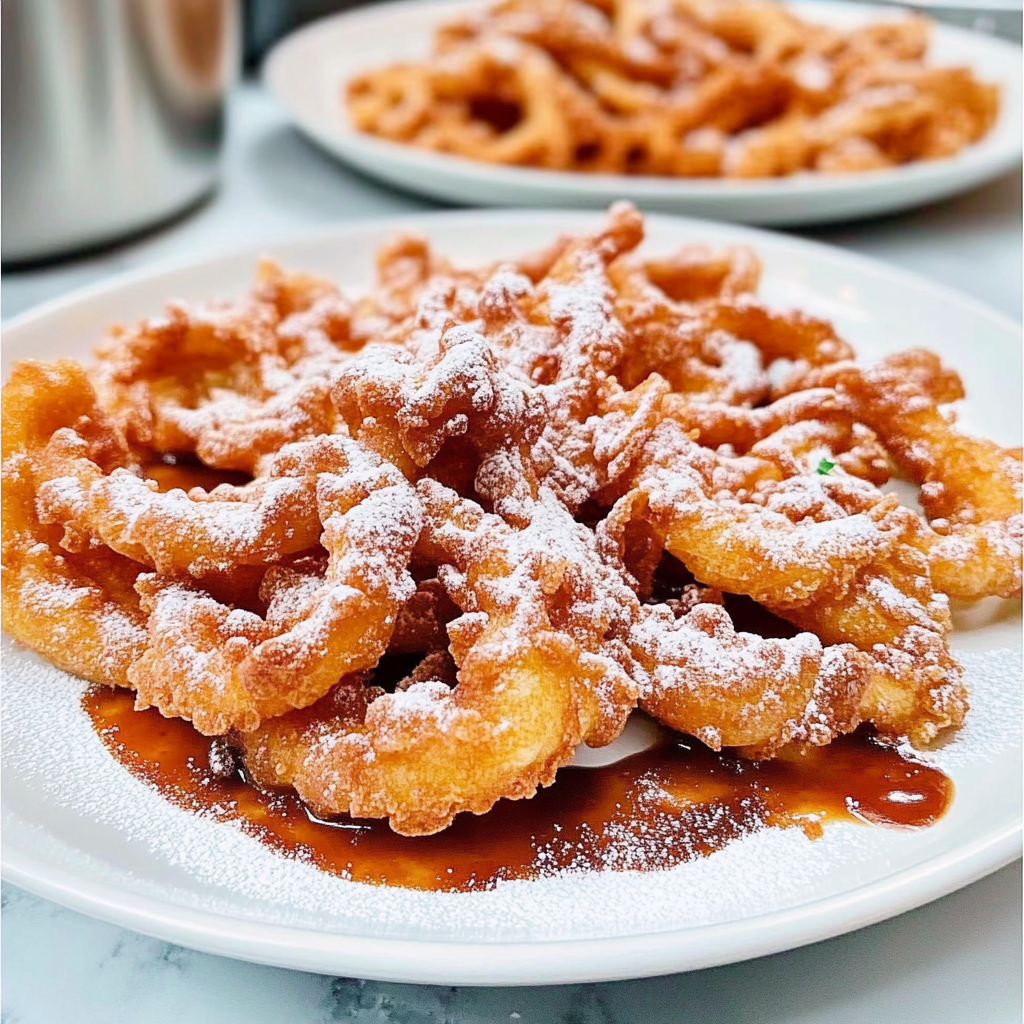 Homemade Funnel Cake Recipe