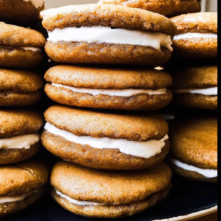 Gingerbread Whoopie Pies