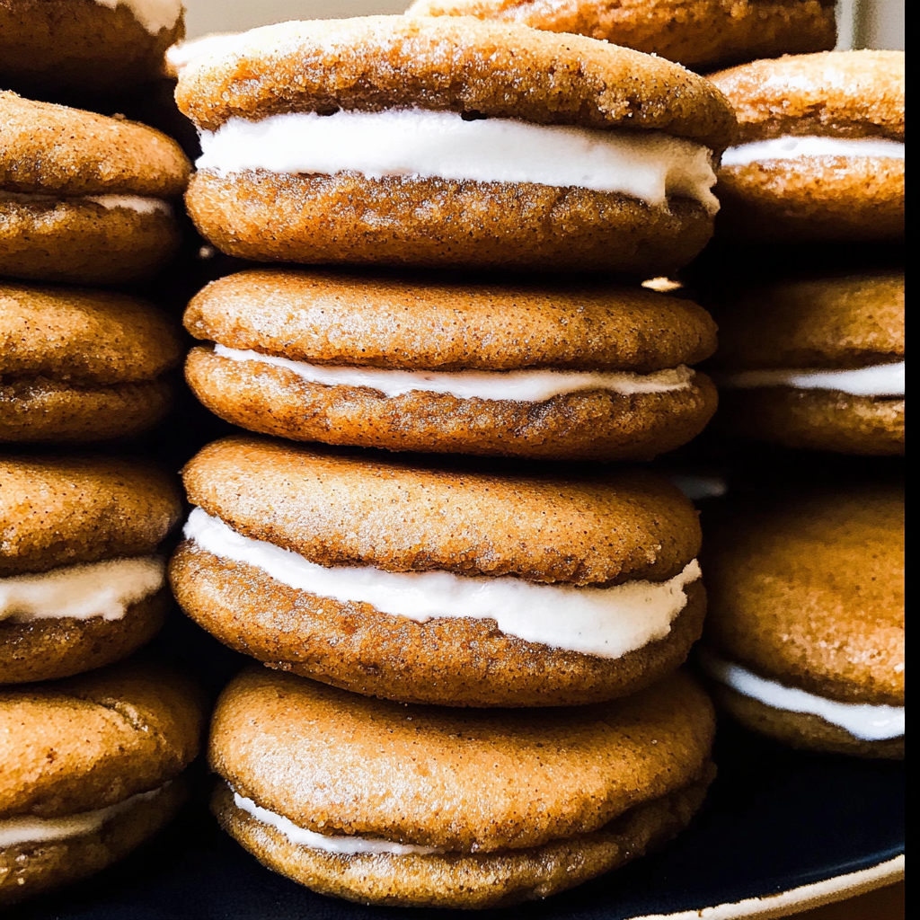 Gingerbread Whoopie Pies