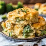 Broccoli Cheddar Biscuit Casserole Recipe