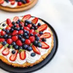 Patriotic Fruit Pizza Cookies