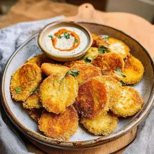 Crispy Southern Fried Green Tomatoes
