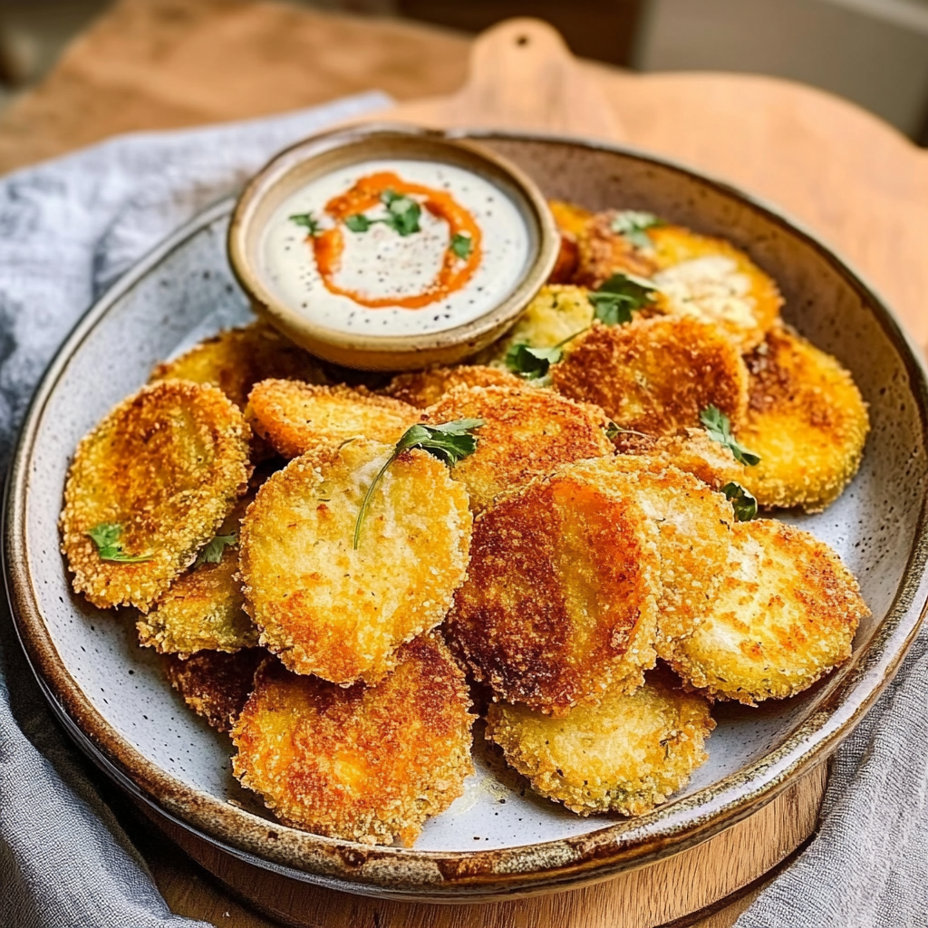 Crispy Southern Fried Green Tomatoes