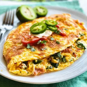 Jalapeno Popper Omelet Recipe