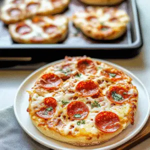 Mini Pizza Bagels
