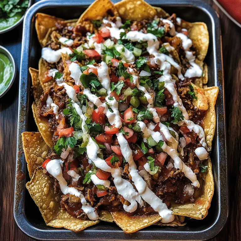 Delicious Birria Nachos