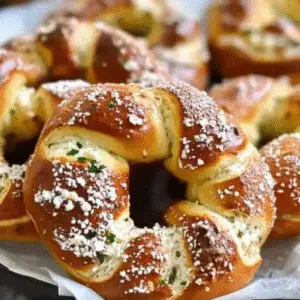 Soft Pretzels with Parmesan & Hard Cider Cheese