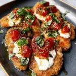 Italian Basil Chicken Cutlets & Burrata Recipe