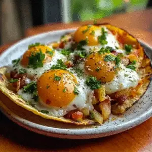 Crispy Potato, Egg & Cheese Taco Recipe