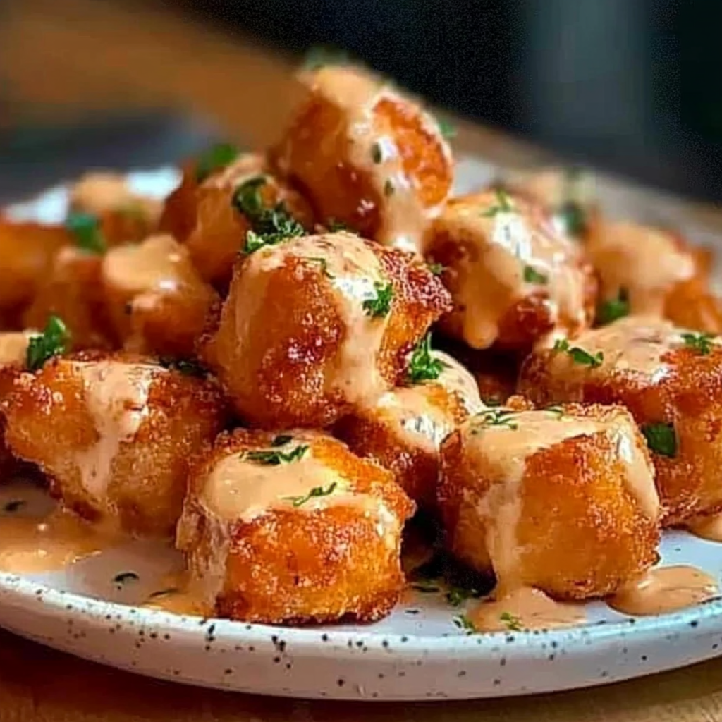 Crispy Bang Bang Salmon Bites Recipe