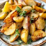 Lemon Roasted Greek Potatoes Recipe