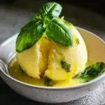 Lemon Basil Sorbet