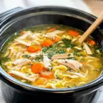 Crockpot Chicken Noodle Soup f
