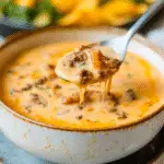 Crockpot Cheeseburger Soup Recipe