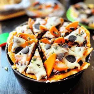 Easy Mini Halloween Pizzas