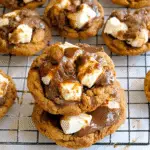 Pumpkin S'mores Cookies