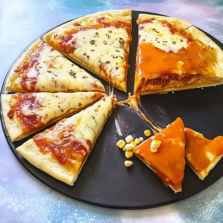 Candycorn Pizza
