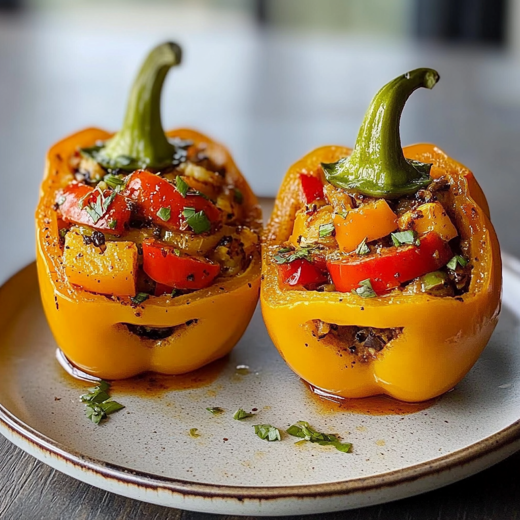 Spooky Bell Peppers
