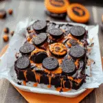Halloween Oreo Brownies Recipe