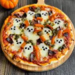 Vegan Ghost Pizza
