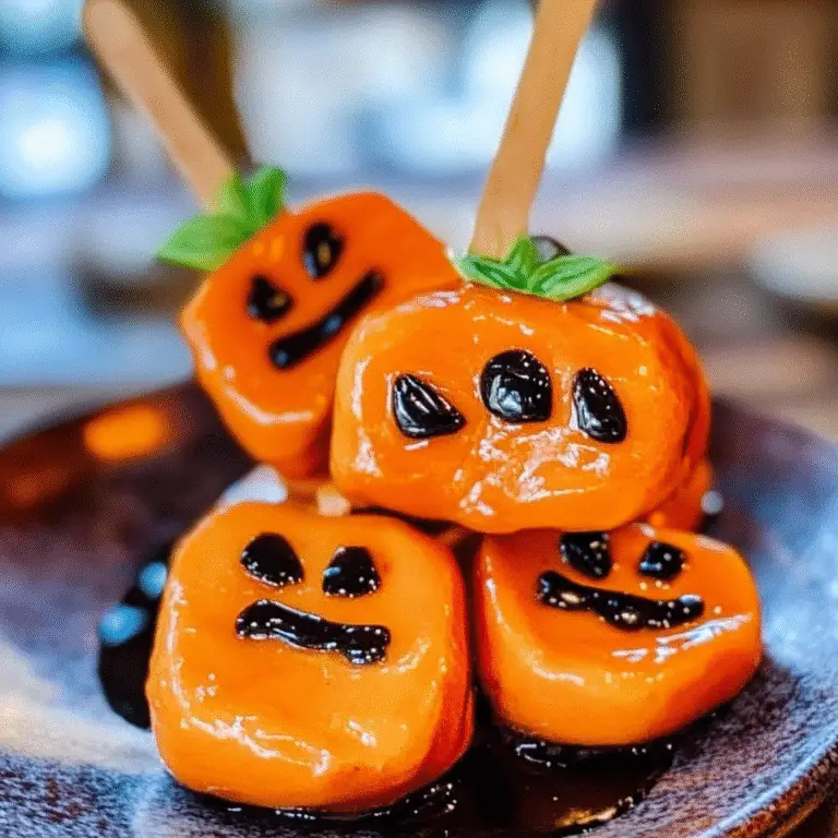 Halloween Apple Pops Recipe