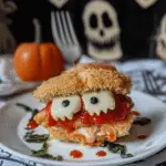 Halloween Chicken Parm Sliders Recipe