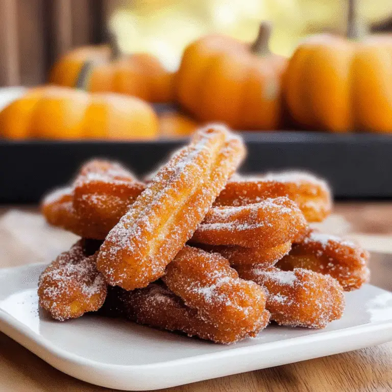 Mini Pumpkin Churros