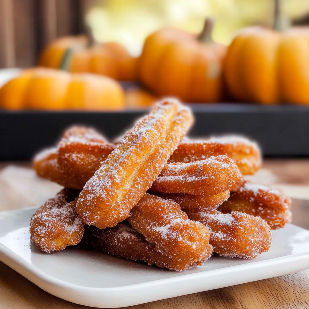 Mini Pumpkin Churros