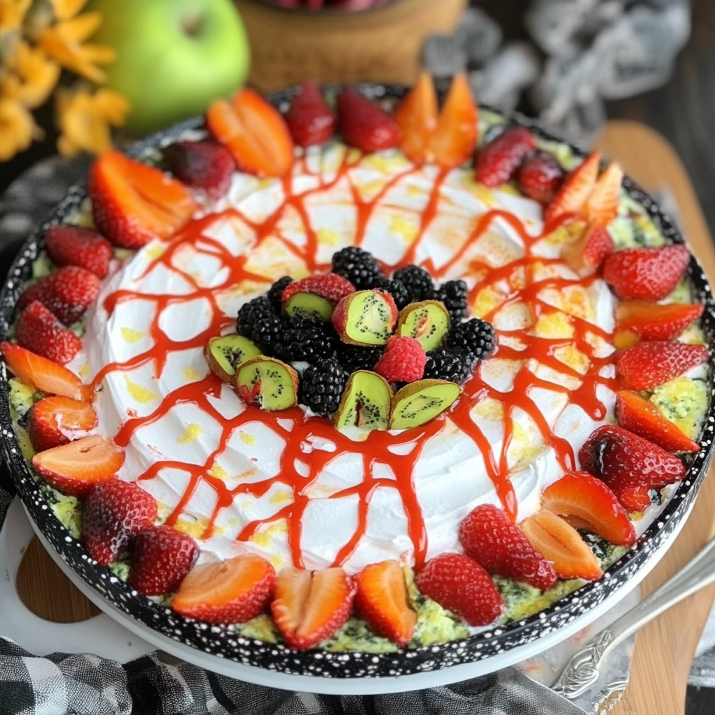 Spiderweb Taco Dip Recipe