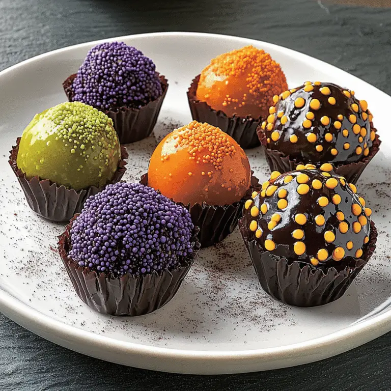 Halloween Truffles