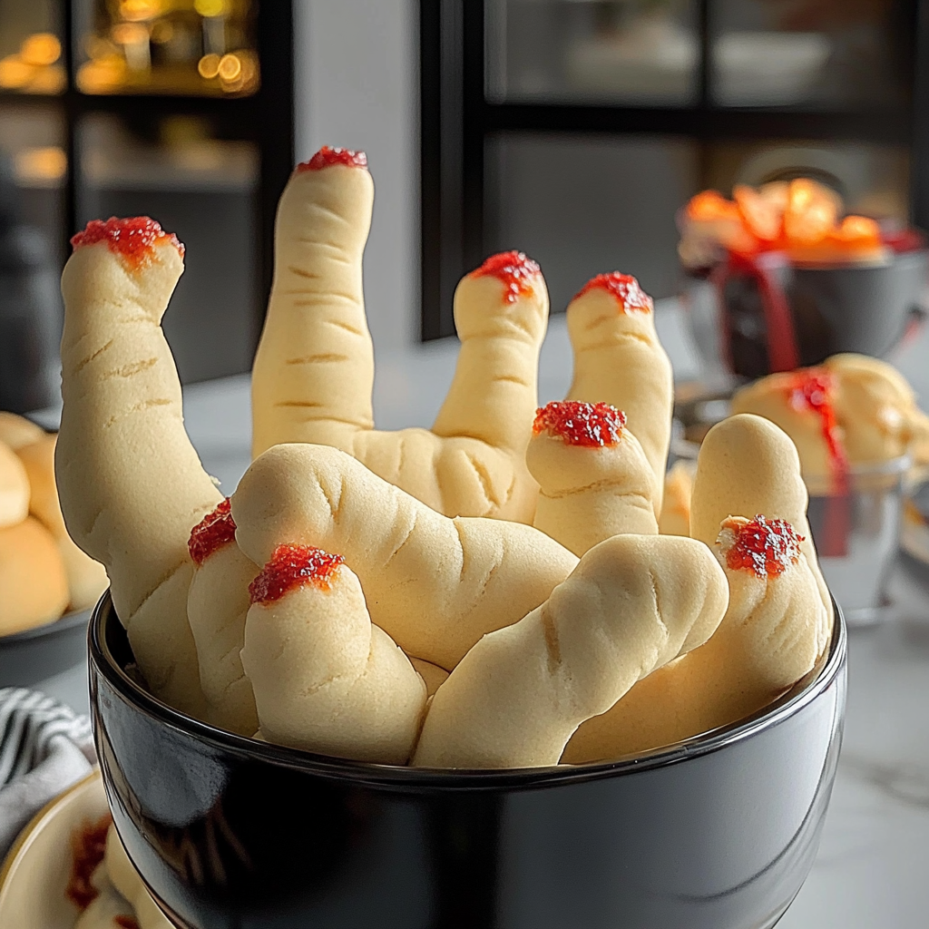 Witches Fingers Cookies
