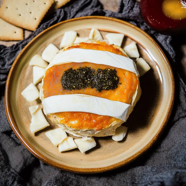 Mummy-Wrapped Brie